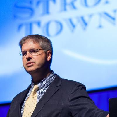 twitter profile photo of Charles Marohn, founder of Strong Towns